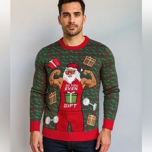 Blizzard Bay Ugly Christmas Sweater  Men's Medium NWOT